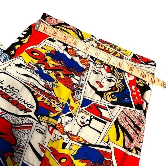 Cartoon Comic Retro Wonder Woman Super hero Leggings size XS - Picture 6 of 7